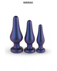 Kit 3 plugs anal Comet - Hueman