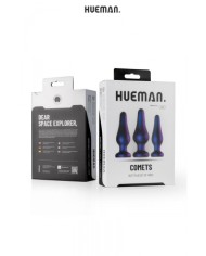Kit 3 plugs anal Comet - Hueman