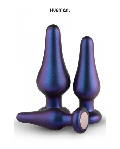 Kit 3 plugs anal Comet - Hueman