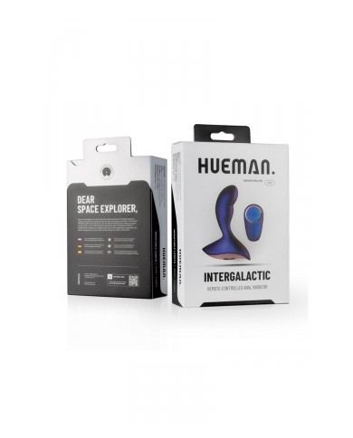 Plug vibrant télécommandé Intergalactic - Hueman