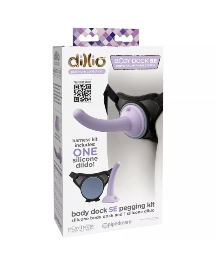DILLIO - HARNAIS BODY DOCK VIOLET