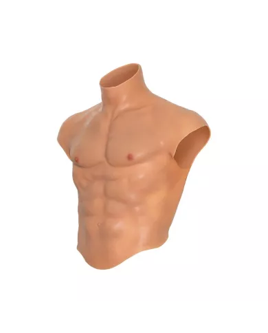 HIDDEN DESIRE - ALTER EGO CHEMISE TORSE HOMME EN SILICONE AVEC CHAIR ABS