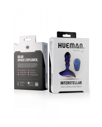 Plug vibrant télécommandé Interstellar - Hueman