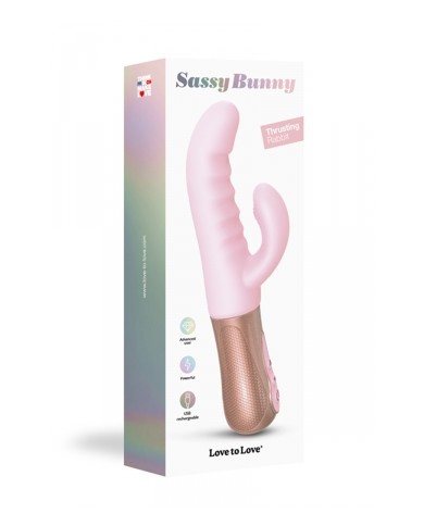 Vibro Rabbit Sassy Bunny rose - Love to Love