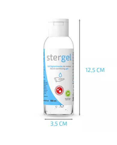 STERGEL - HYDROALCOHOLIC HAND SANITIZING GEL ALOE VERA 100ML