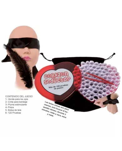 DIABLO PICANTE - JEU COEUR SEDUCTIF DIABLO PICANTE - JEU COEUR SEDUCTIF