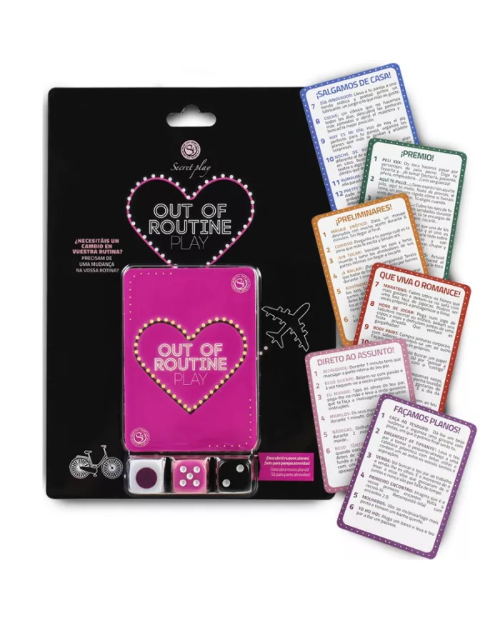 SECRETPLAY - GAME CHANGEZ VOTRE ROUTINE HORS DE LA VERSION ROUTINE (ES/EN) SECRETPLAY - GAME CHANGEZ VOTRE ROUTINE HORS DE LA VERSION ROUTINE (ES/EN)