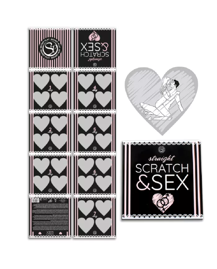SECRETPLAY - JEU DE SCRATCH ET DE SEXE POUR COUPLES HAUTES (ES/EN/FR/PT/DE)