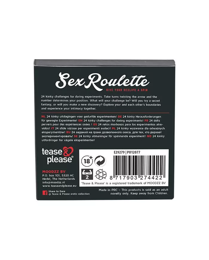 TEASE & PLEASE - SEX ROULETTE KINKY
