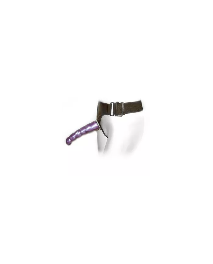 BAILE - HARNAIS ANAL ET VAGINAL FEMME LILAS GPOINT 17 CM
