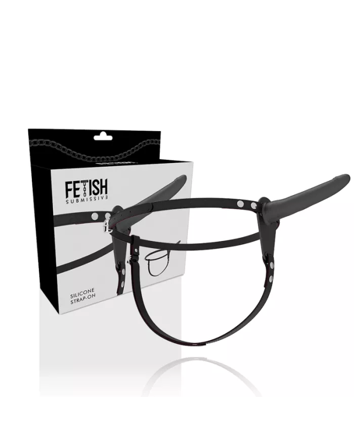 FETISH SUBMISSIVE HARNESS - SILICONE NOIR 15 CM FETISH SUBMISSIVE HARNESS - SILICONE NOIR 15 CM