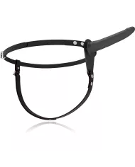 FETISH SUBMISSIVE HARNESS - SILICONE NOIR 15 CM FETISH SUBMISSIVE HARNESS - SILICONE NOIR 15 CM