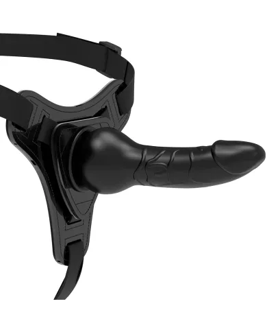 FETISH SUBMISSIVE HARNESS - SILICONE NOIR RÉALISTE 16 CM FETISH SUBMISSIVE HARNESS - SILICONE NOIR RÉALISTE 16 CM