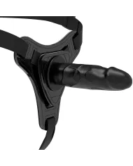 FETISH SUBMISSIVE HARNESS - SILICONE NOIR RÉALISTE 15 CM FETISH SUBMISSIVE HARNESS - SILICONE NOIR RÉALISTE 15 CM
