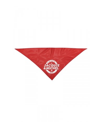 Bandana rouge Jacquie & Michel