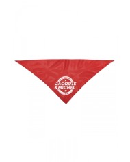Bandana rouge Jacquie & Michel