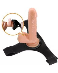 PRETTY LOVE - HARNAIS SLIPS HARNAIS UNIVERSEL AVEC GODE TOM 20 CM NATUREL PRETTY LOVE - HARNAIS SLIPS HARNAIS UNIVERSEL AVEC GODE TOM 20 CM NATUREL