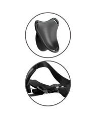 KING COCK - ELITE HARNAIS RÉGLABLE AVEC GODE 15.2 CM POUR DÉBUTANTS