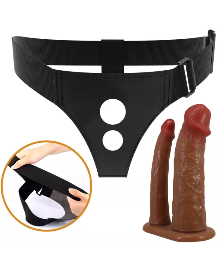 PRETTY LOVE - KEAVEN HARNAIS BRIEFS DOUBLE GODE UNIVERSEL ET CONFORTABLE PRETTY LOVE - KEAVEN HARNAIS BRIEFS DOUBLE GODE UNIVERSEL ET CONFORTABLE