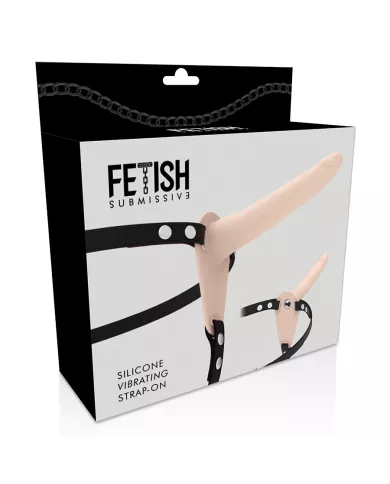 FETISH SUBMISSIVE HARNESS - VIBRATEUR SILICONE FLESH 15 CM FETISH SUBMISSIVE HARNESS - VIBRATEUR SILICONE FLESH 15 CM