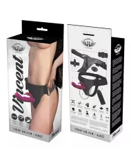 HARNESS ATTRACTION - RNES VIBRATEUR LAPIN VINCENT 15 CM -O- 4 CM HARNESS ATTRACTION - RNES VIBRATEUR LAPIN VINCENT 15 CM -O- 4 CM