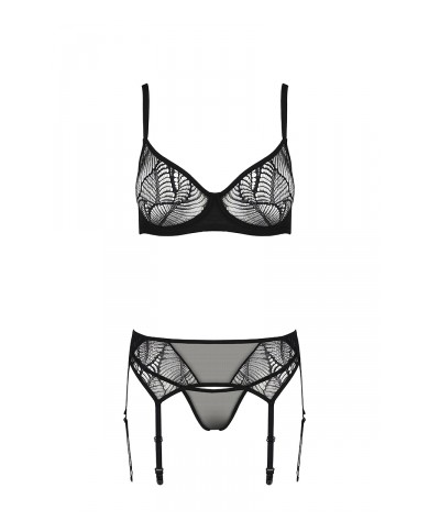Ensemble à jarretelles Leafa - Passion ECO Collection