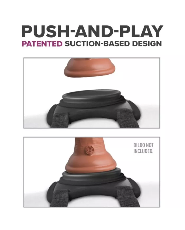 PIPEDREAMS - HARNAIS À SANGLES ABRASIVES BODY DOCK