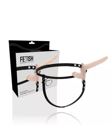 FETISH SUBMISSIVE HARNESS - DOUBLE PÉNÉTRATION CHAIR