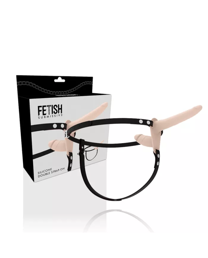 FETISH SUBMISSIVE HARNESS - DOUBLE PÉNÉTRATION CHAIR