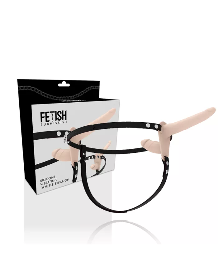 FETISH SUBMISSIVE HARNESS - VIBRATEUR FLESH UP DOUBLE PÉNÉTRATION FETISH SUBMISSIVE HARNESS - VIBRATEUR FLESH UP DOUBLE PÉNÉTRATION