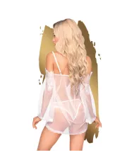 PENTHOUSE - LIP SMACKER BABYDOLL BLANC S/M