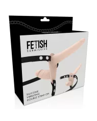 FETISH SUBMISSIVE HARNESS - VIBRATEUR FLESH UP DOUBLE PÉNÉTRATION FETISH SUBMISSIVE HARNESS - VIBRATEUR FLESH UP DOUBLE PÉNÉTRATION