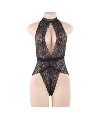 SUBBLIME - TEDDY DENTELLE BONNET OUVERT L/XL