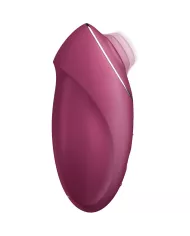 SATISFYER - TAP & CLIMAX 1 VIBRATEUR LAY-ON ROUGE