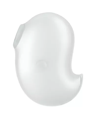SATISFYER - CUTIE GHOST VIBRATEUR  POSER BLANC