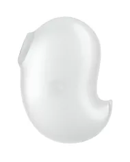 SATISFYER - CUTIE GHOST VIBRATEUR  POSER BLANC