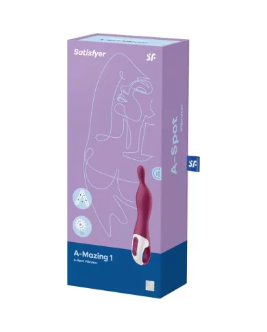 SATISFYER - VIBRATEUR AMAZING 1 ASPOT BAIE