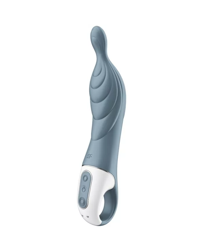 SATISFYER - VIBRATEUR AMAZING 2 ASPOT GRIS SATISFYER - VIBRATEUR AMAZING 2 ASPOT GRIS