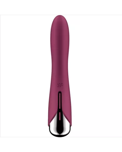 SATISFYER - SPINNING VIBE 1 VIBRATEUR ROTATEUR G-SPOT ROUGE
