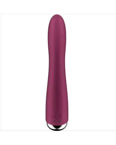 SATISFYER - SPINNING VIBE 1 VIBRATEUR ROTATEUR G-SPOT ROUGE