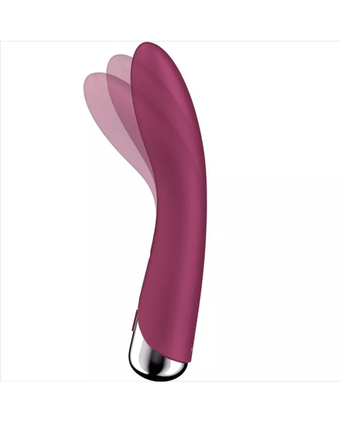 SATISFYER - SPINNING VIBE 1 VIBRATEUR ROTATEUR G-SPOT ROUGE SATISFYER - SPINNING VIBE 1 VIBRATEUR ROTATEUR G-SPOT ROUGE