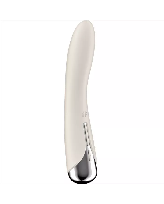SATISFYER - VIBRATEUR ROTATEUR SPINNING VIBE 1 G-SPOT BEIGE SATISFYER - VIBRATEUR ROTATEUR SPINNING VIBE 1 G-SPOT BEIGE
