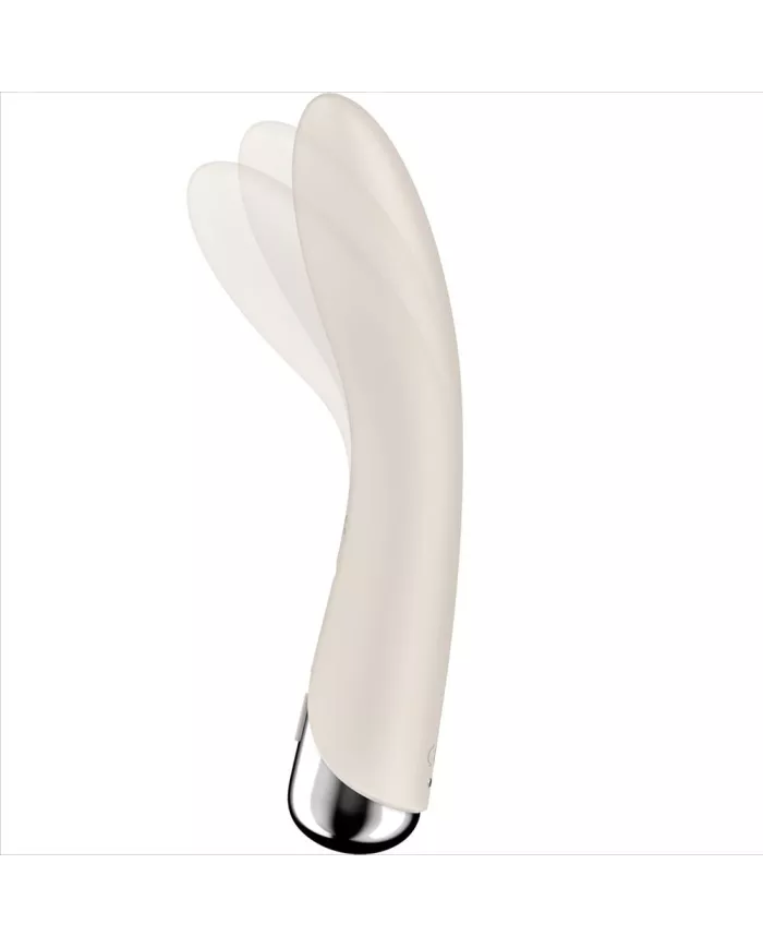 SATISFYER - VIBRATEUR ROTATEUR SPINNING VIBE 1 G-SPOT BEIGE SATISFYER - VIBRATEUR ROTATEUR SPINNING VIBE 1 G-SPOT BEIGE