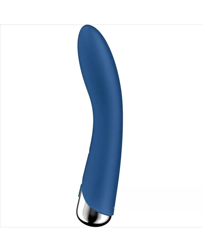 SATISFYER - VIBRATEUR ROTATEUR BLEU SPINNING VIBE 1 G-SPOT SATISFYER - VIBRATEUR ROTATEUR BLEU SPINNING VIBE 1 G-SPOT