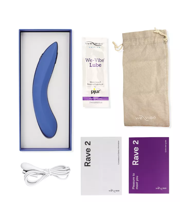 WE-VIBE - RAVE 2 VIBRATEUR POINT G BLEU