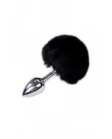 Plug métal Fluffy S noir - Alive
