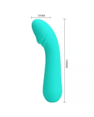 PRETTY LOVE - VIBRATEUR RECHARGEABLE CETUS VERT AQUA PRETTY LOVE - VIBRATEUR RECHARGEABLE CETUS VERT AQUA