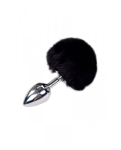 Plug métal Fluffy M noir - Alive