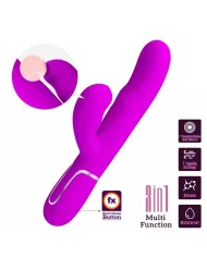 PRETTY LOVE - VIBRATEUR POINT G MULTIFONCTION 3 EN 1 PERLITA VIOLET PRETTY LOVE - VIBRATEUR POINT G MULTIFONCTION 3 EN 1 PERLITA VIOLET