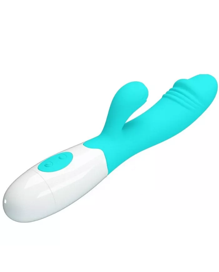 PRETTY LOVE - VIBRATEUR SNAPPY G-SPOT VERT AQUA